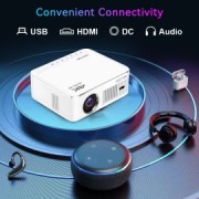 HakoMini pl5 4k smart portable projector android 10 wifi hd 1080p mini home theater with google certification