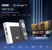 mecool km7 plus atv tv box android 11 google certified 2gb 16gb by amlogic s905y4 support 2.4g/5g wifi bt5.0 including 4k netflix