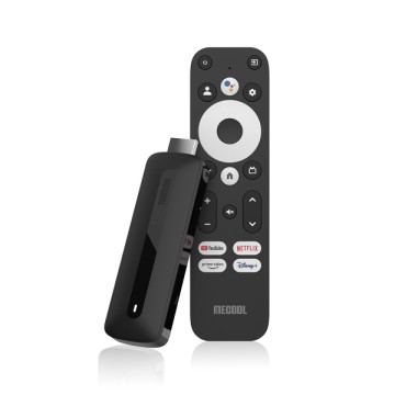 mecool kd3 android tv stick with google netflix certified, dol-by audio 4k streaming stick with 2gb ram and 8gb rom supported 2.4g/5g wifi with remote control